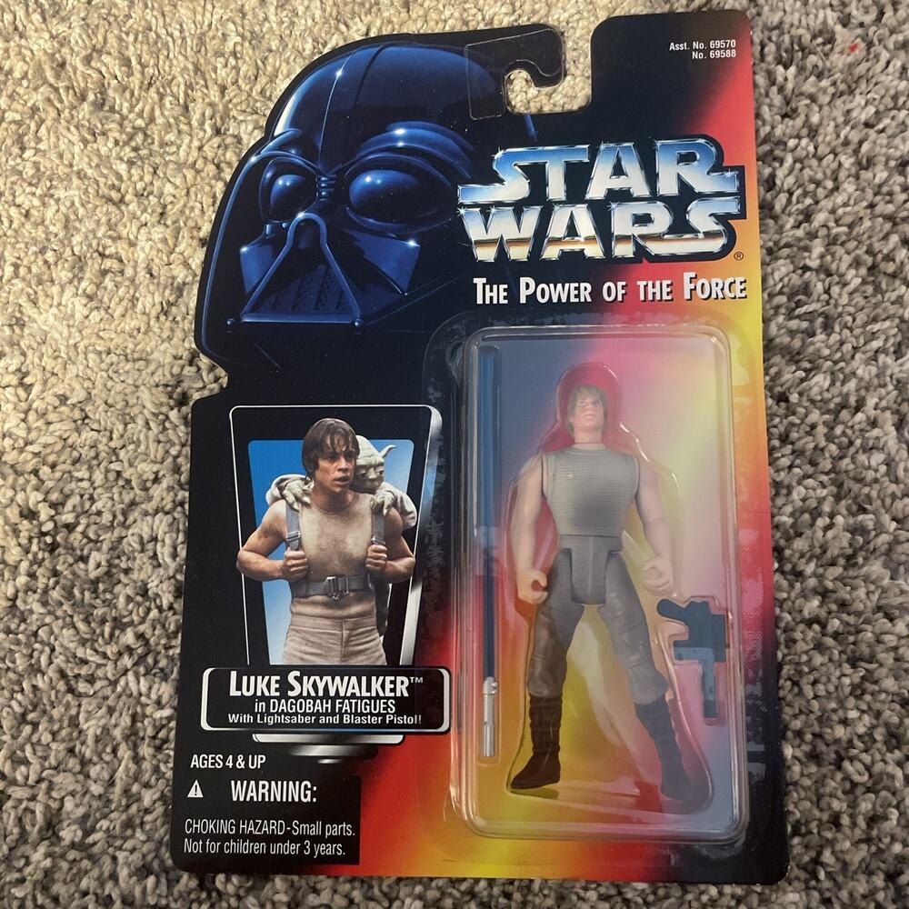 Kenner Star Wars Luke Skywalker In Dagobah Fatigues Action Figure New
